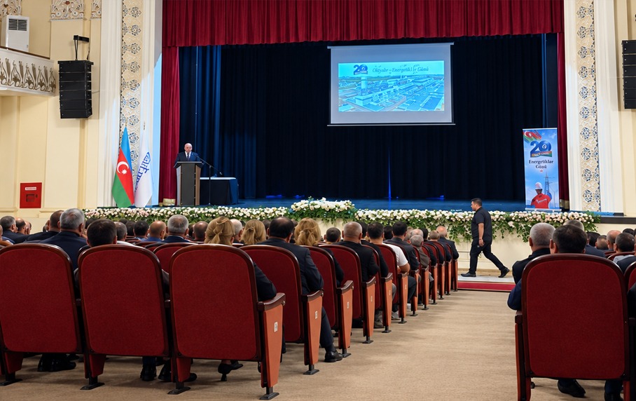 Mingəçevirdə 20 Oktyabr – Energetiklər Günü qeyd olunub